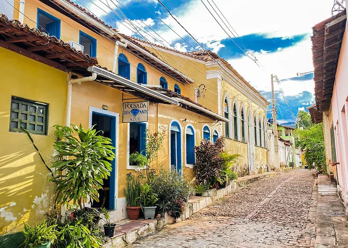  Pousada Diamante Azul- Aconchego no Centro de Lençois